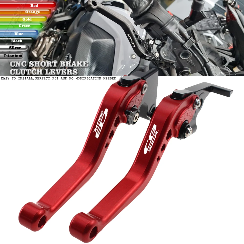 

Logo CB300R For Honda CB300R CB 300R CB300 R 2014-2022 Motorcycle Accessories CNC Short/Long Brake Clutch Levers