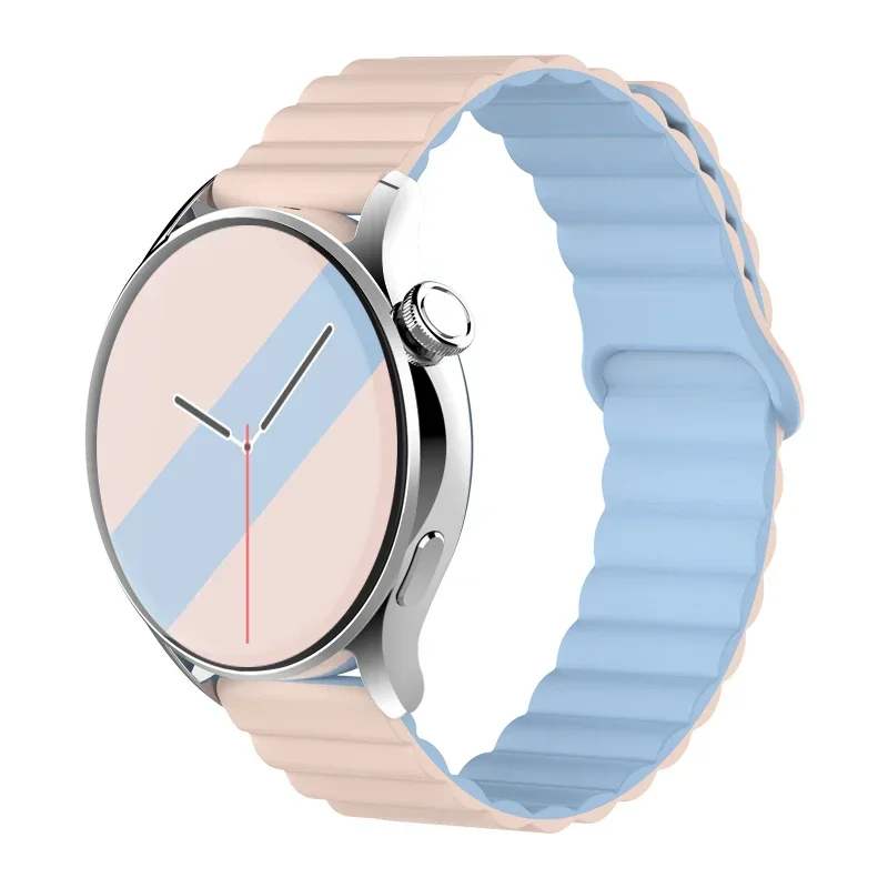 Magnetic Silicone Strap Bracelet - Premium Universal Fit