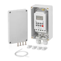 ManHua 220VAC 30A MT316SE-B Rain-Proof Digital Timer With Waterproof Box For Outdoor Hunter Our Feeder Digital Timer Switch 2