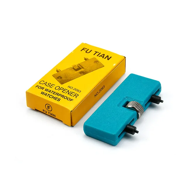 2Pcs Watch Javító Szerszám Hordozható Kétlábú Nagy Kaliberű Óra Nyitó Hátlap Akkumulátor Cseréje Kerek Száj