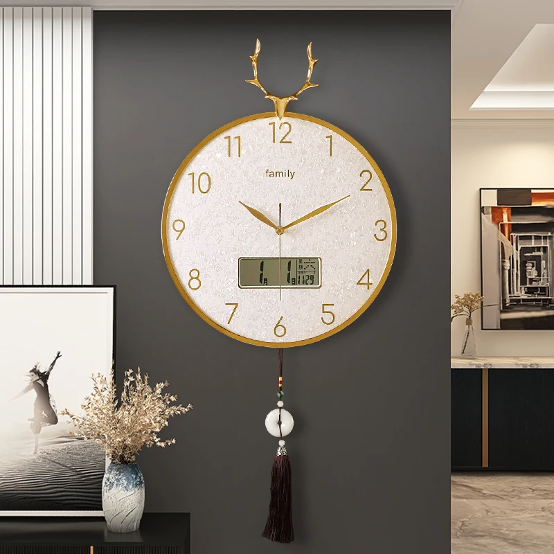 Chic Modern Wall Clock Hanging Art Round Classic Wall Clock Dining Room Plane Reloj De Pared Para Salon Decorativo Room Decor
