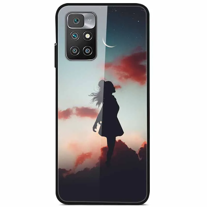 Space Starry Tempered Glass Phone Case - Durable Protective Cover