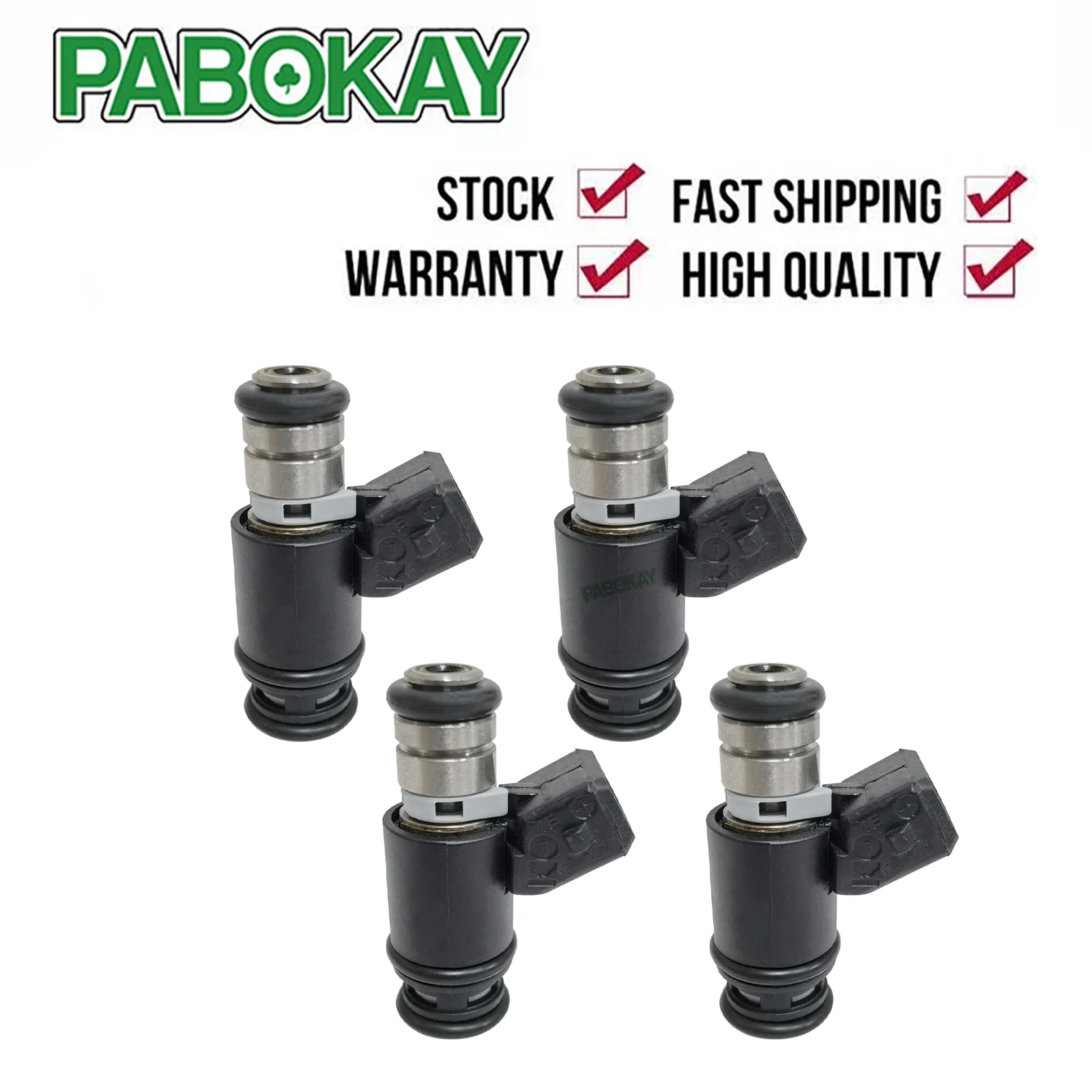 

4 pieces x For VW Golf 2.3 V5 Fuel Injector Nozzle OEM IWP-076 IWP076 021031B 021906031B 805000348303