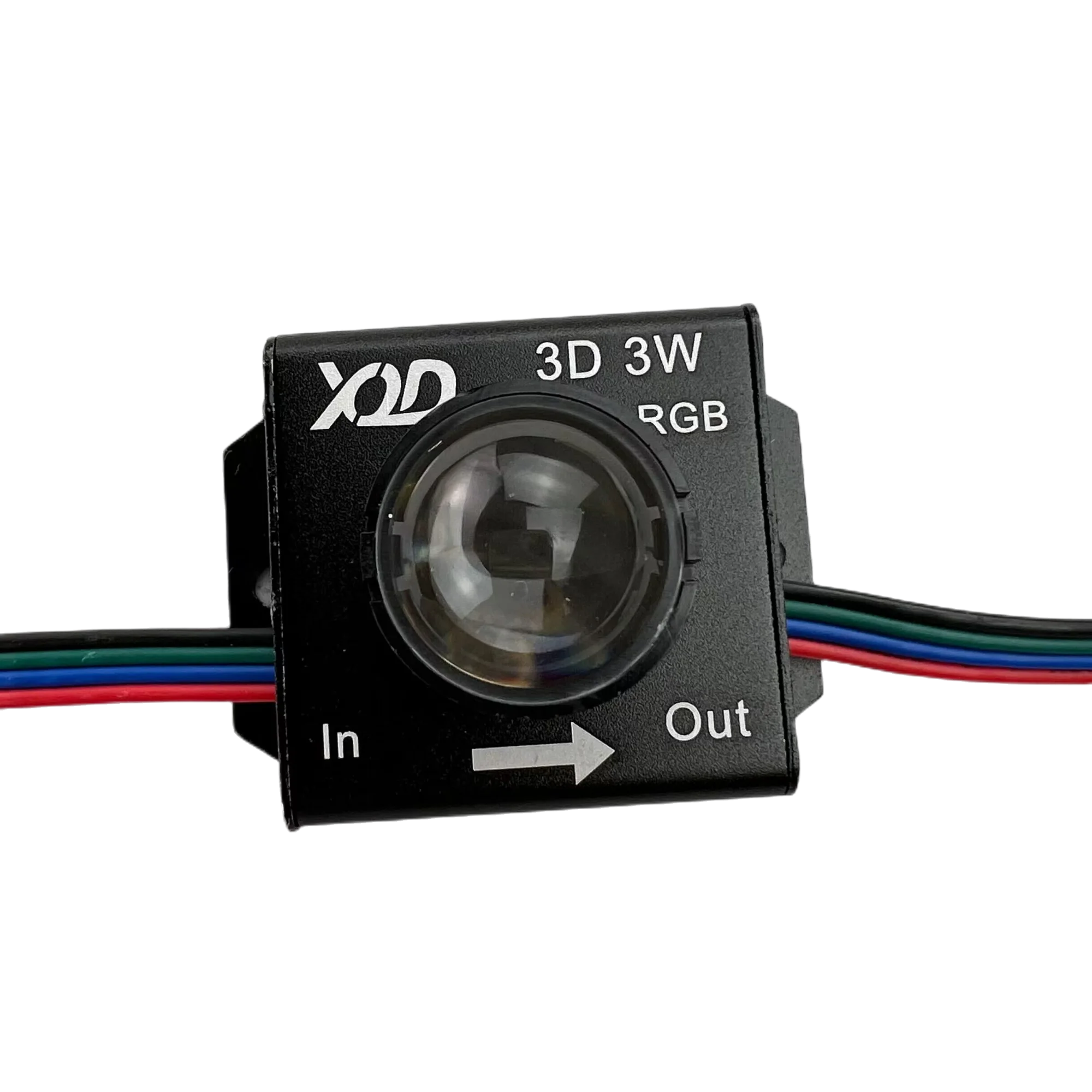 3W High Power LED UCS1903/WS2811 Controlled RGB Spotlight;DC5V Addressable;IP40;5 Degree Beam Angle