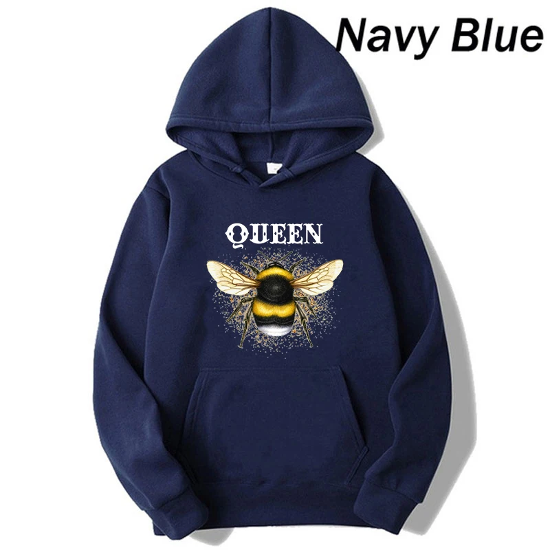 Fashion Brand Pullovers Women Hoodie Autumn Hip Hop Streetwear Queen Sweatshirts Hoodies 4 Colors