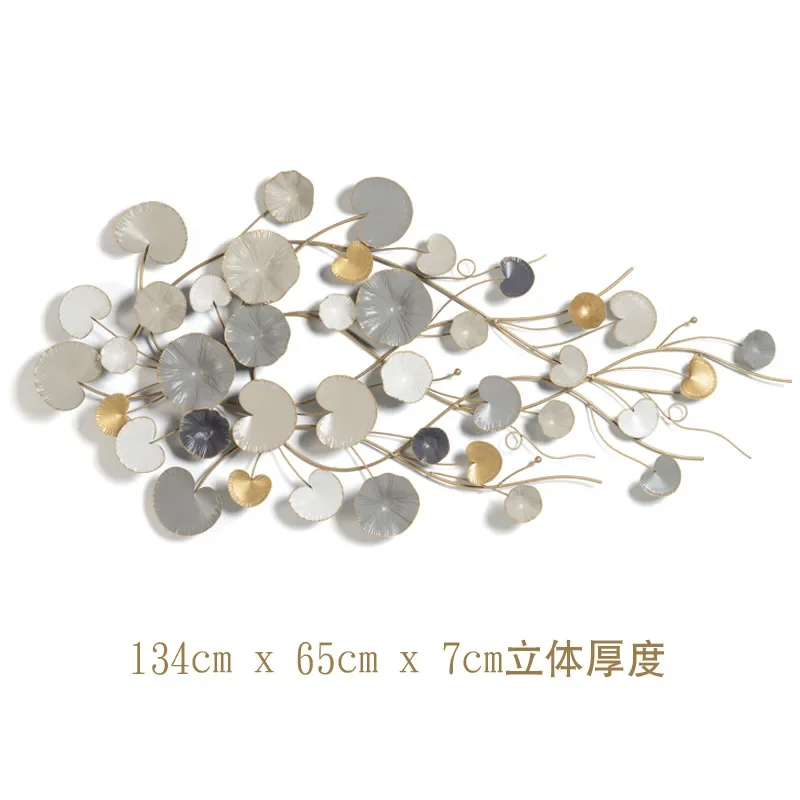 

Modern European Wrought Iron Pendant Wall Decoration Living Room Wall Metal Wall Decoration