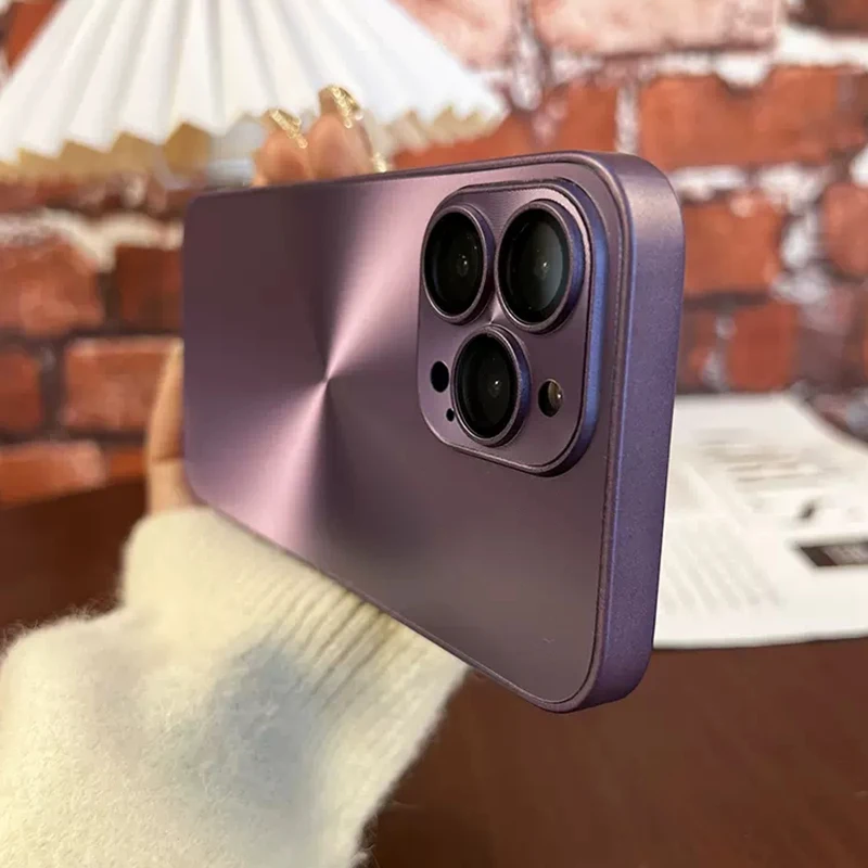 Luxury Aurora Phone Case With Glass Camera Protection_voghion.com
