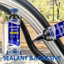 Rapid - Dry Waterproof Silicone Sealant - Heat - Resistant for Versatile Applications (Black)