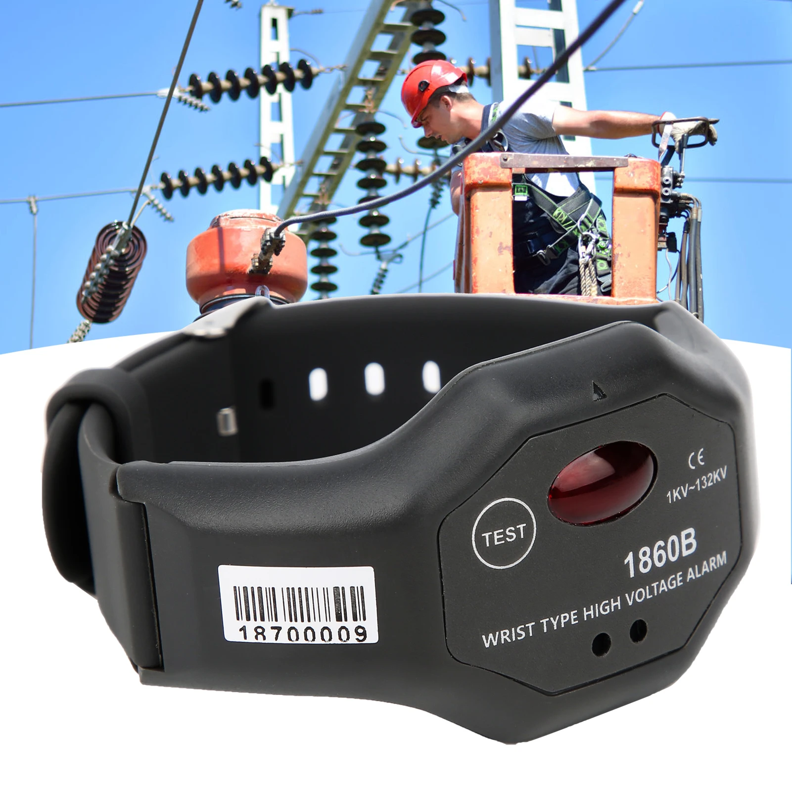 ETCR?1860B 1KV?132KV 고전압 경보 손목 시계 전력 유지 보수용 고전압 검출기 전력 유지 보수 장비