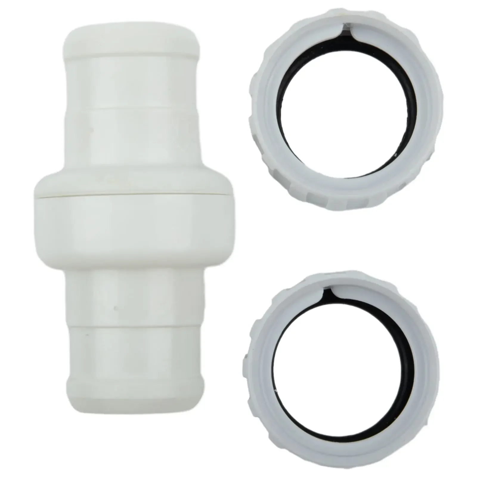 

2Pcs Hose Nut 1pc Hose Swivel 9-100-3002 9-100-3109 Connects Quickly Easy To Use Pool Cleaner Pool Cleaning Tools