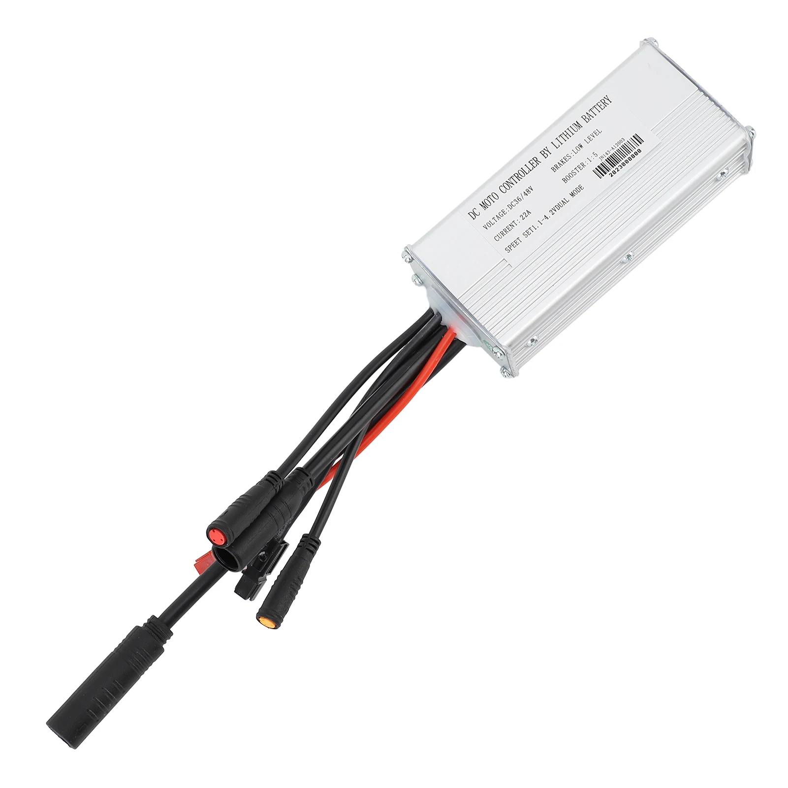 Electric Controller Controller 36V 48V Excellent Heat Dissipation Waterproof Connector for 500W Motor