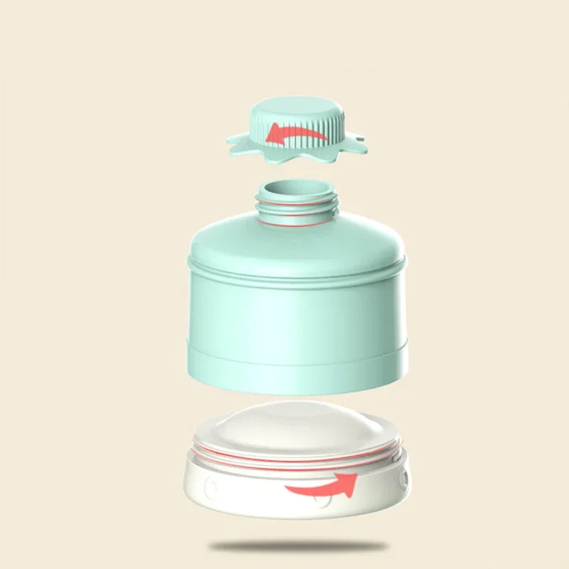Baby Milk Powder Box Portable Milk Powder Infant Milk Powder Compartment Storage Box Three-layer Sub-box 3