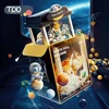Doll Machine Coin Operated Play Game Mini Claw Catch Toy Machines Dolls Maquina dulces Children Interactive Toys Birthday Gifts 2
