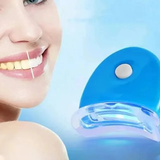 Teeth Light Mini Portable LED Teeth Whitening Light Blue Light Dental Bleaching Teeth Whitening Lamp Home Use Oral Care Tool