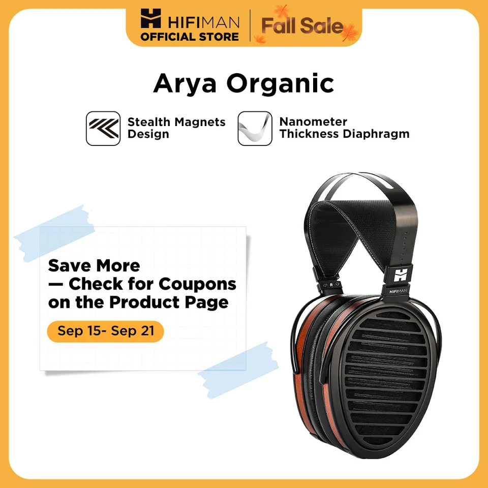 HIFIMAN Arya Organic ヘッドフォン Yuta HiFiMAN Arya Organic｜新品