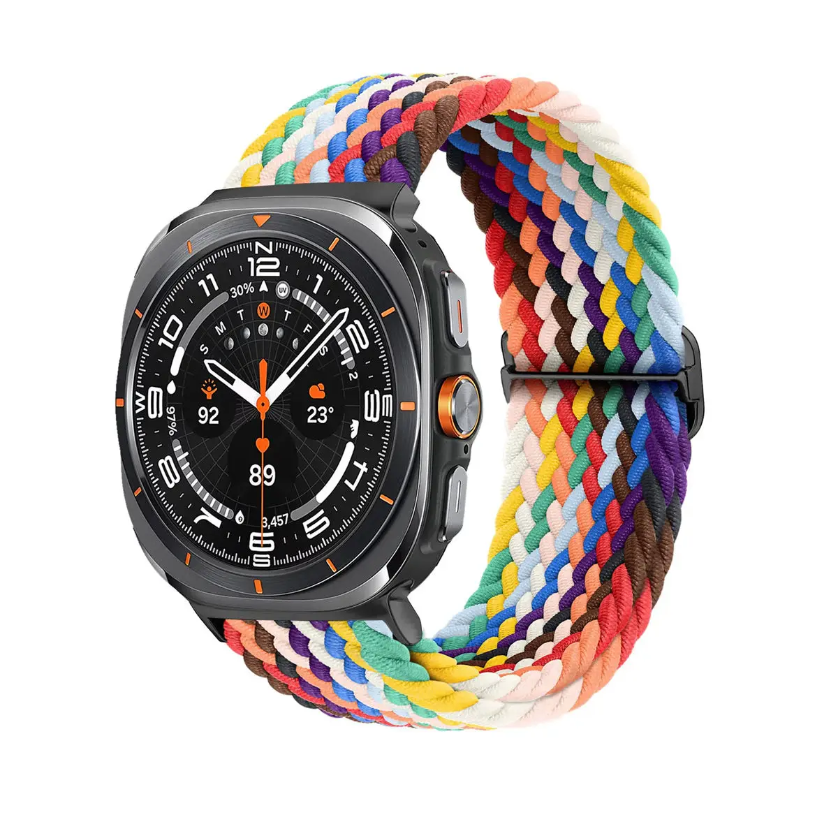 Nylon Braided Sport Strap Wristband