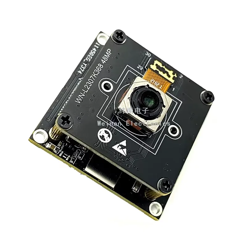 48MP HD USB 카메라 모듈 AF/FF 제조업체 공장 UVC 드라이브 프리 플러그 앤 플레이 얼굴 인식 모듈 문서 스캔용