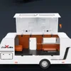 1/32 Trailer RV Truck Toy Model Car Alloy Diecast Off-road Vehicle Camper with Sound Light Toy Car Model Kid Toy Collection Gift 6