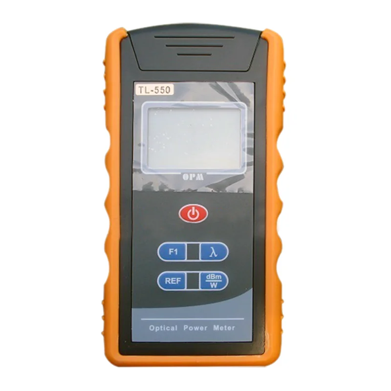 TL-550 Optical Power Meter with FC SC Common Adapter Head, High Sensitivity, Dustproof and Anti-drop TL550