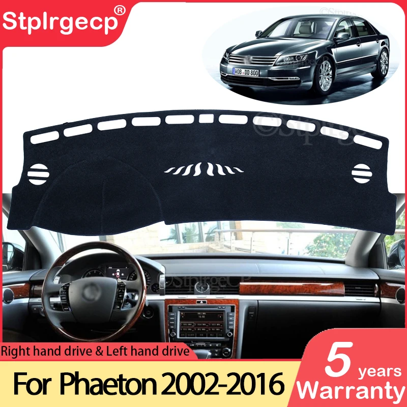 Нескользящий 3D коврик для Volkswagen VW Phaeton 2002 ~ 2016 накладка на приборную панель