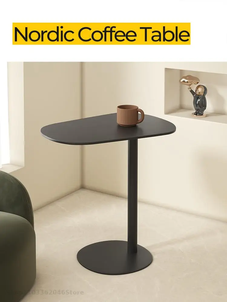 Minimalist Tea Table Silent Sofa Side Table For Small Apartment Coffee Mobile Modern Simple Iron Small