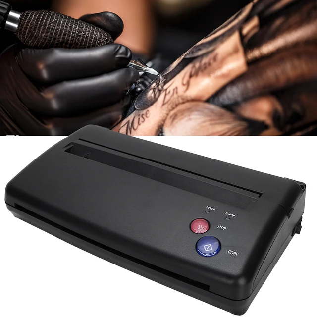 Professional Tattoo Transfer Machine Stencil Machine Thermal Copier Mini  Transfer Machine Tattoo Thermal Printer -US Plug
