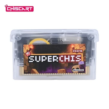 Chiscart SuperChis Prime Game Reader Cart for Nintendo GBA/NDS/GBA SP/GB Player SDRAM Powered by SuperFW NOR Flash 1