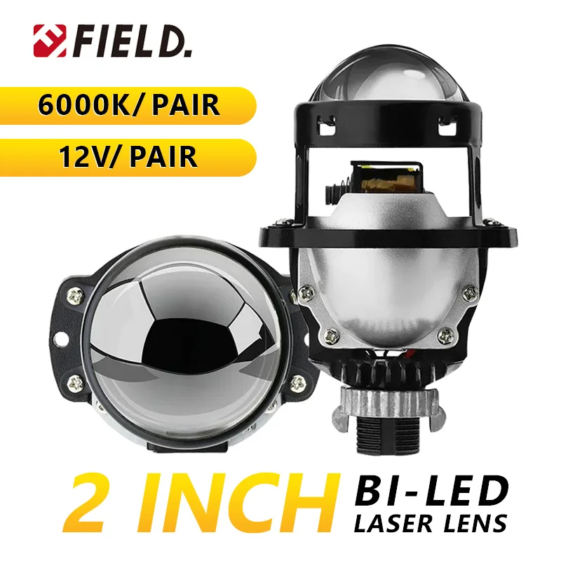 

Field 2,0 Inch E25 6000k Bi-светодиодный проектор светодиодный Авто супер яркий шире Ouput автомобильные аксессуары модифицированные автомобильные аксессуары