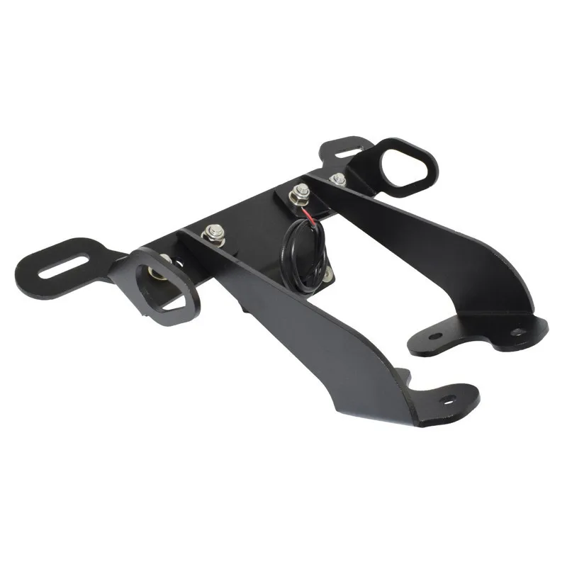 waase For Yamaha MT-09 MT09 Fender Registration Bracket License Plate Holder Frame w/ LED Light Tail Tidy