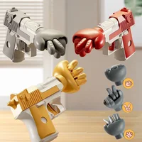 Scissors Stone Cloth Finger-Guessing Toy Guns Children Adult Parent-Child Interaction Party Game Pistol Toys Boys Girls Gifts 2