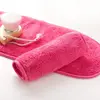 serviette démaquillante réutilisables en coton, gomme de maquillage