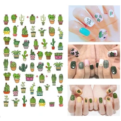 Autocollants pour décoration d'ongles en étoile, dessin animé, lune, lapin, Panda, fleur, Art de manucure et de pédicure, jouets 
