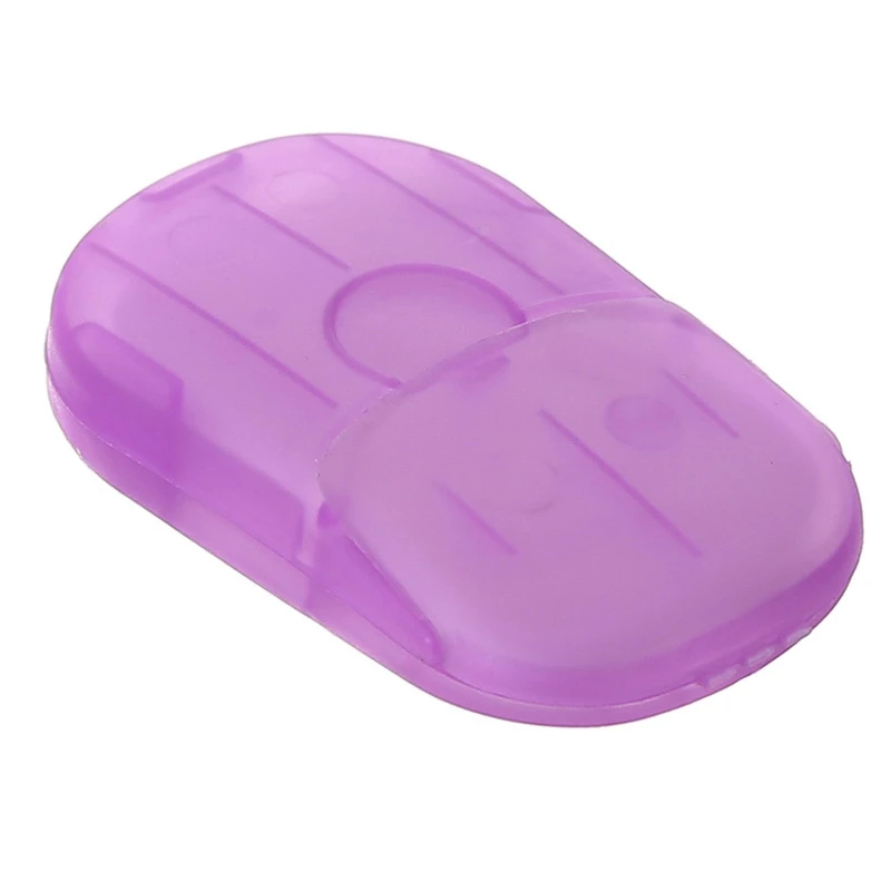 

Paper Soap Sheets Mini Portable Travel Size Dissolvable Soap Flakes for Travel Dry Soap Sheets For Camping, Travel