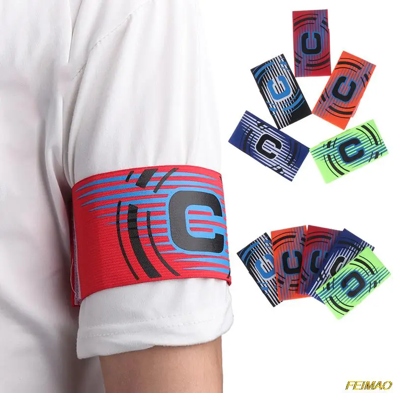 Football Match Sleeve Badges Captain Armband Colorful Football Soccer Flexible Adjustable Captain's Logo Sports Player Armband football match sleeve badges captain armband colorful football soccer flexible adjustable captain s logo sports player armband