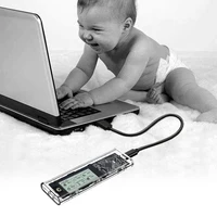 New M.2 NVME/NGFF SSD Case Dual Protocol External M.2 Adapter USB Intelligent Digital Health Detection USB 3.2 Hard Drive Case - Image 3