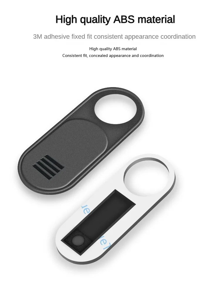 Cover Webcam Metallica 0,6 Mm - Ultra Sottile, Scorrevole, Per Laptop, MacBook, Tablet, 2 Pezzi - Foto 7