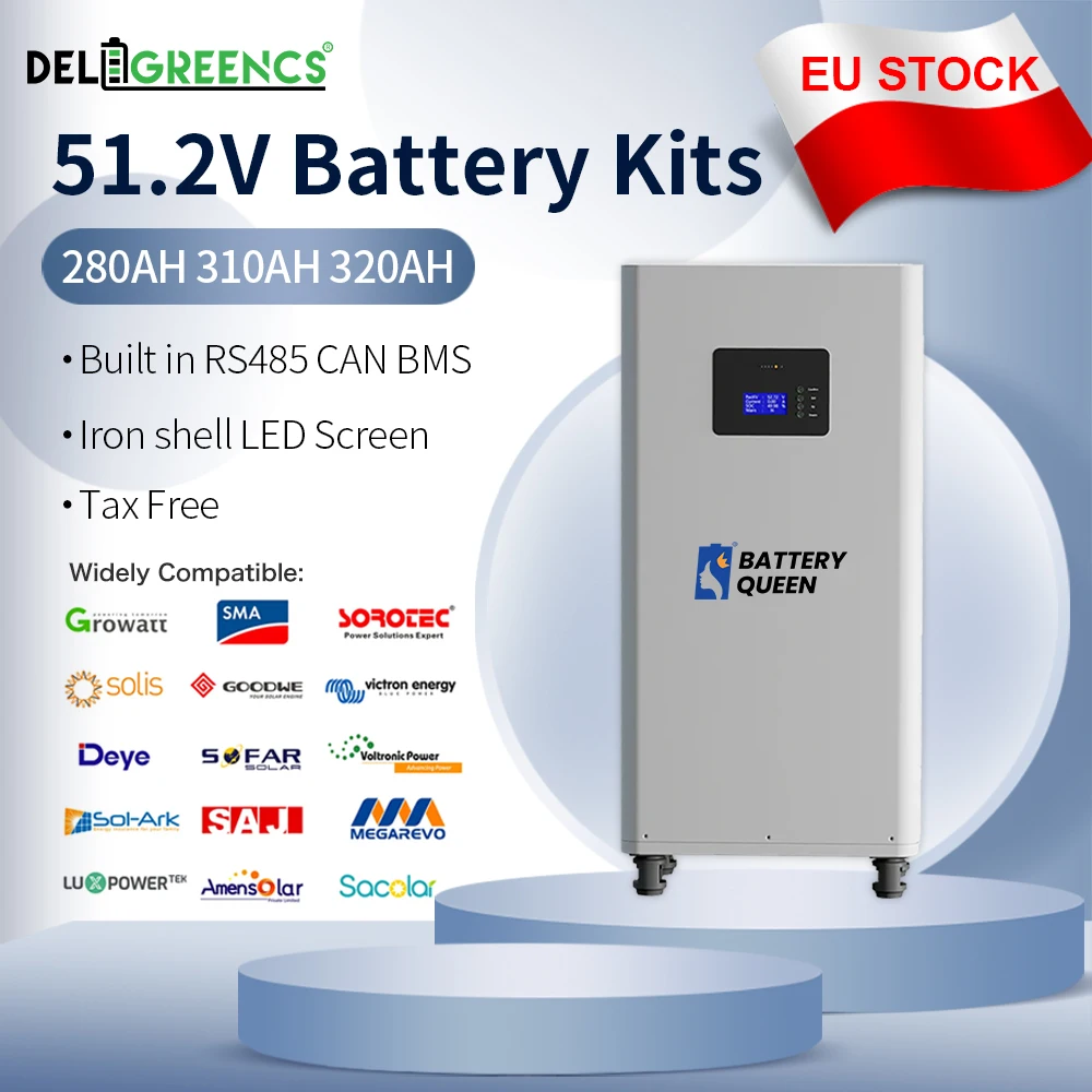 Poland-lifepo4-48v-51-2-v-280ah-310ah-320ah-Batterie-Kits-eingebaut-in ...