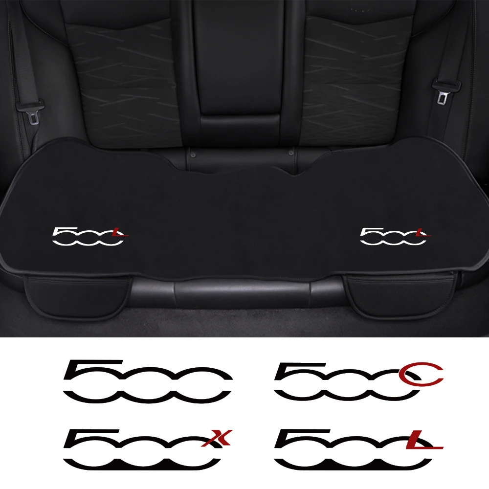 3PCS Car Seat Cover Protection Cushion For Fiat 500 500C 2012 500X 500L Abarth 695 Non-slip Pad Car Accessories Tools