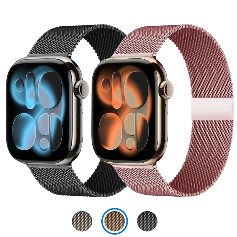 Premium Milanese Loop Watch Band - Stainless Steel Mesh Bracelet