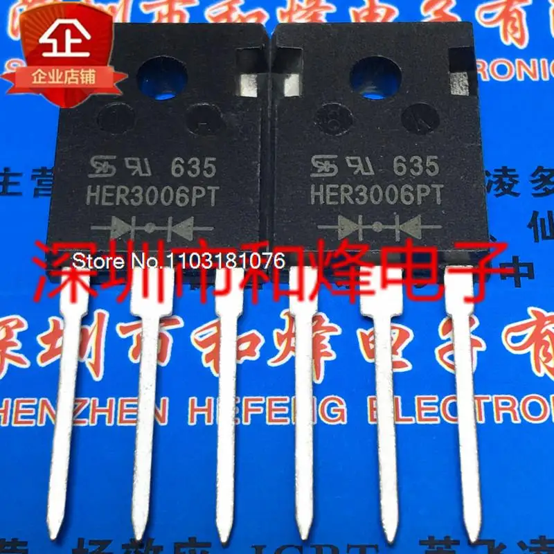 

Новый оригинальный чип питания HER3006PT TO-247 30A 600V