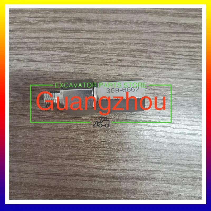 for 3696662 Excavator Fuel Check Valve Common Rail Engine Part Relief Pressure Regulator Valve 369-6662 Higher Quality Parts
