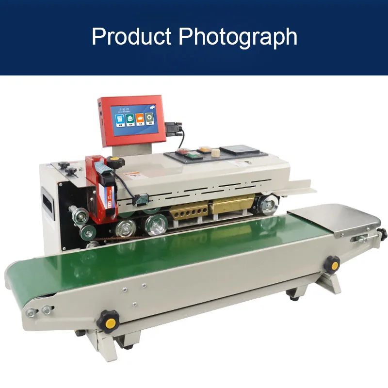 continuous band sealer automatic bag sealing machine 