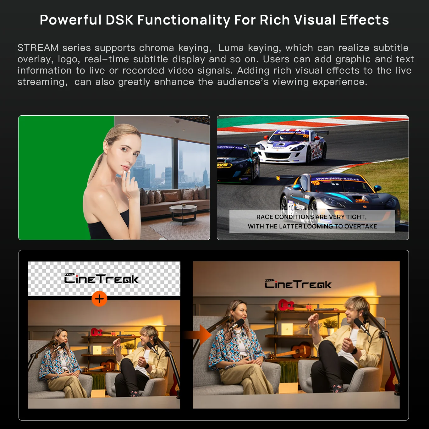CINETREAK STREAM 1 Live Streaming Switcher 5-Channel Multi Solution Video Deck &middot; All in one