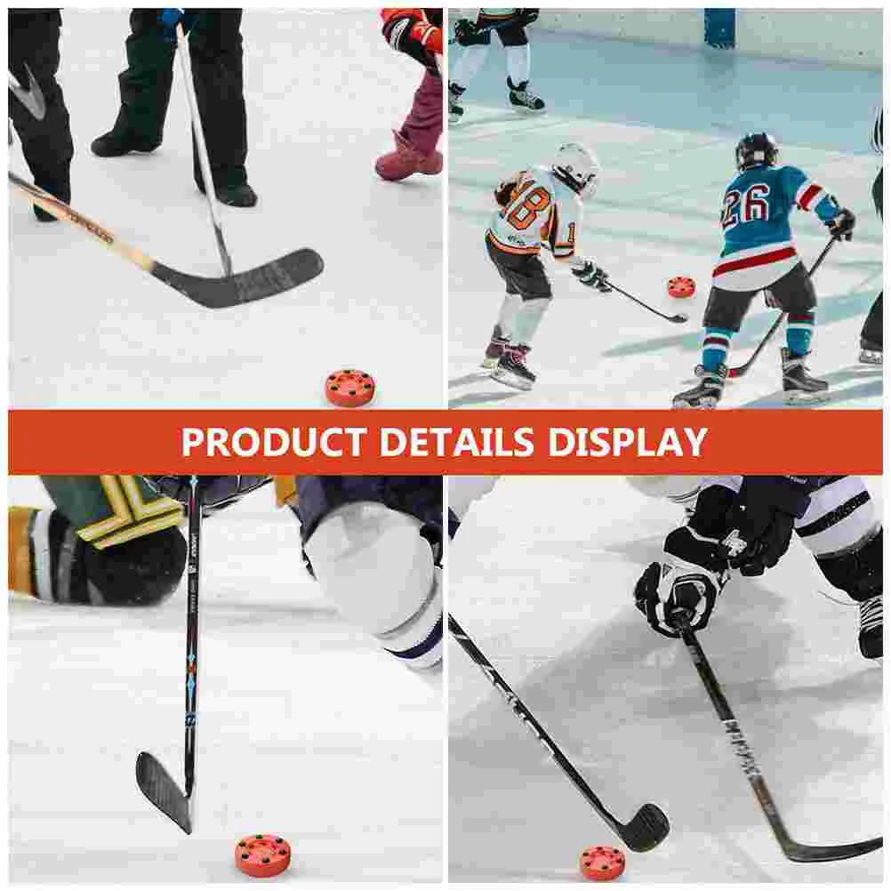 Roller Hockey Puck Training Ball 3 Pcs Outdoor Inline Street Hockey Game Practice Ice Field Team Sports Equipment