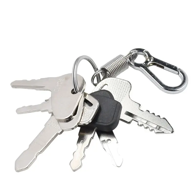 6 Pcs Keys Ignition Key Set 55240 6C040-55432 68920 Compatible with Kubota Tractors B1700 B1700D Generator GL3500 GL4500