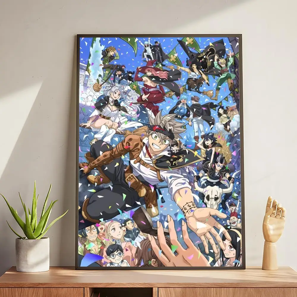 Black Clover Anime Poster - Stylish Wall Art for Home, Office, or Restaurant Decor
