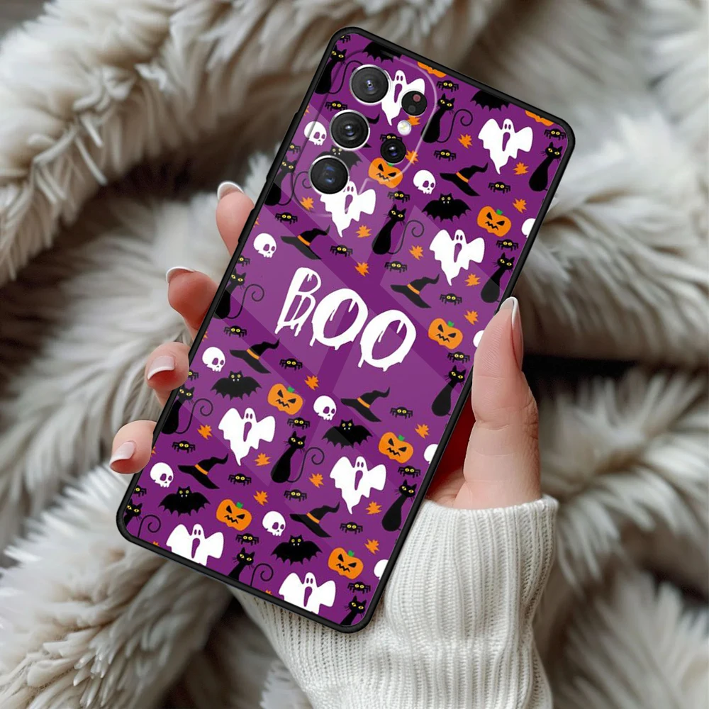 Spooky Halloween Aesthetic TPU Phone Case Cover