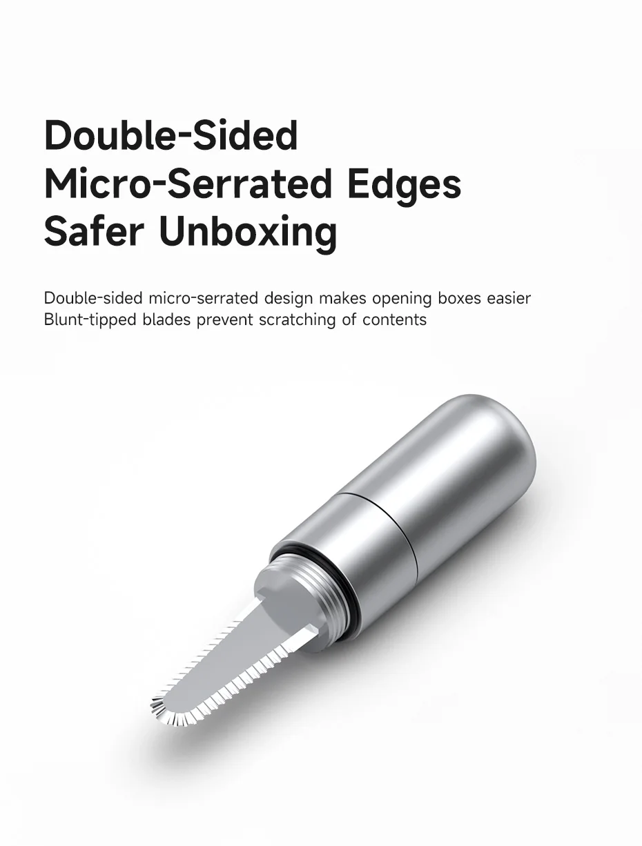 Hagibis Portable Box Cutter & SIM Eject Tool