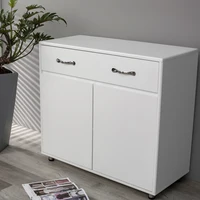 Two door Side Table-White 1