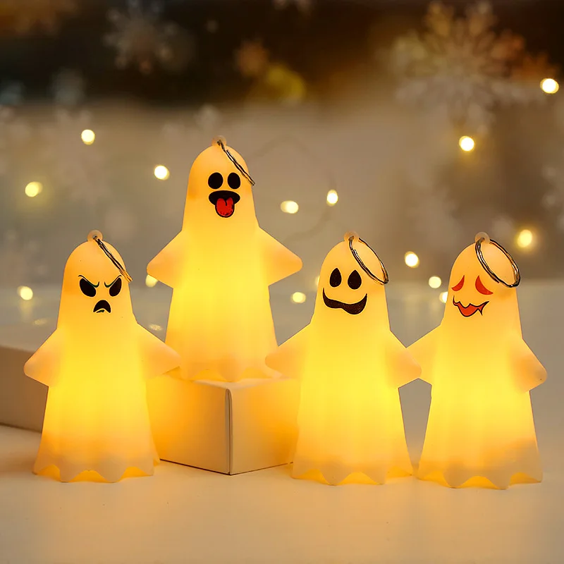 Albero infestato gonfiabile per Halloween, 1,8 m, con fantasma luminoso e zucca a LED, decorazione spettrale per esterni, per cortile, feste, casa infestata, impermeabile, facile da installare